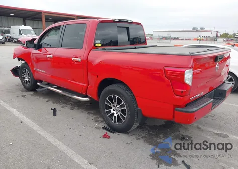 2020 Nissan Titan Sv 4X2 из США, поврежденный, VIN 1N6AA1EF2LN507281
